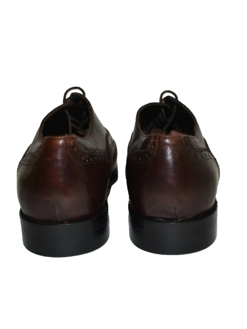 New! To Boot New York Winthrop Wingtip Leather Oxford Marron Brown 10.5 DD37